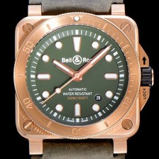 레플리카 [벨엔로즈]남성용 R0392 다이버 42미리 오토매틱 그린다이얼 BEL69570  