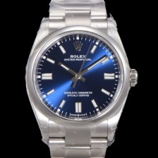 레플리카 [로렉스] 남성용 904스틸 오이스터 퍼페추얼 m126000 오토매틱 칼리버 3230타입 36미리 메탈시계 다크블루다이얼 ROL79897  