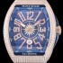레플리카 [프랭크 뮬러] 남성용 마스터 컴플리케이션 V45 SC DT YACHTING 5N 뱅가드 요팅!! 일본산 최상급 퀄리티의 쥬얼셋팅 케이스 블루 다이얼 스위스 ETA 2824-A2오토매틱 FRA0400  