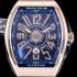 레플리카 [프랭크 뮬러] 남성용 마스터 컴플리케이션 V45 SC DT YACHTING 5N 뱅가드 요팅!! 고급스러운 18K로즈골드 케이스 블루 다이얼 스위스 ETA 2824-A2오토매틱 FRA0450  