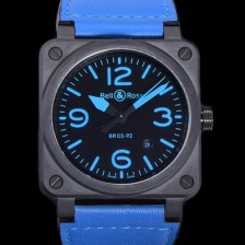 레플리카 [벨앤로즈] 남성용시계 BR03 오토매틱 미요타 9015타입 세라믹케이스 42mm 러버줄 블랙다이얼 bel2696  