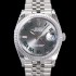 레플리카 [로렉스] 남성용 904L스틸!! 2023신형 데이저스트 36mm II m126234-0046 그레이 다이얼 로마인덱스 스틸 브레이슬릿 신형 Cal.3235 오토매틱 무브먼트 ROL16118  