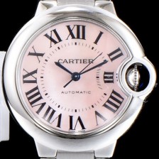 레플리카 [까르띠에] 여성용 발롱블루 2019신상 33mm 핑크 다이얼 오토매틱 무브먼트 CAR0550  