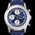 레플리카 [브라이틀링] 남성용 네비타이머 1 크로노그래프 오토매틱 A7750타입 41미리 가죽시계 블루다이얼 BRE75681  