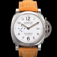 레플리카 [파네라이] 남성용 루미노르 마리나 1950 3데이스 PAM01499 44mm 오토매틱 Cal.P.9010 타입 가죽줄 화이트 다이얼 pan5198  