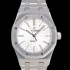 레플리카 [오데마피게] 남성용 하이엔드 37mm로얄오크 15450ST 화이트 와플 다이얼 Cal.3120오토매틱 무브먼트 AUD6502  