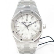 레플리카 [오데마피게] 여성용 로얄오크 77350ST.OO.1261ST.01 34mm 오토매틱 Cal.5800무브먼트 실버 와플 다이얼 aud6573  