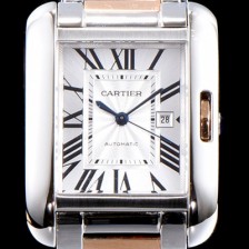레플리카 [까르띠에] 남성용 탱크 W5310007 화이트 다이얼 쿼츠 므브먼트 CAR0531  