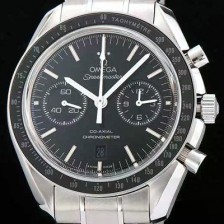 레플리카 [오메가] 남성용 스피드마스터 크로노그래프 블랙다이얼 블랙베젤 OMG0102  