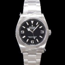 레플리카 [로렉스] 남성용 New 신형 익스플로러 m124270-0001 오이스터 스틸 36mm 오토매틱 Cal.3230 무브먼트 블랙 다이얼 rol5305  