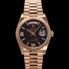 레플리카 [로렉스] 남성용 New 데이데이트 m128235-0041 무게173g 18K 로즈골드 프레지던트 36mm 오토매틱 Cal.2836-2 타입 아이젠키젤 다이얼 rol5405  