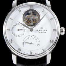 레플리카 [블랑팡] 남성용 빌레레 클래식 6025-1542-55B 투어빌론 화이트 다이얼 BLA4202  