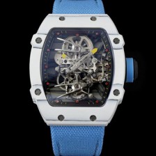 레플리카 [리차드밀레] 남성용 RM27-02 투어빌론 라파엘 나달 47mm 기계식 수동형 무브먼트 스켈레톤 다이얼 ric0275  