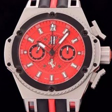 레플리카 [휴블렛] 남성용 빅뱅 페라리 에디션 래드 다이얼 오토매틱 무브먼트 HUB0450  