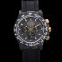 레플리카 [로렉스]남성용 데이토나 DIW 포지드카본 커스텀 40미리 크로노그래프 오토매틱 Cal.4130 무브먼트 블랙다이얼 ROL74772  