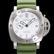 레플리카 [파네라이] 남성용 서브머시블 PAM01226 오토매틱 Cal P. 900 타입 44mm 우레탄 화이트다이얼 pan6262  