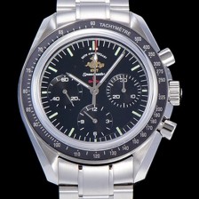 레플리카 [오메가] 남성용 스피드마스터 크로노그래프 아폴로 15 40주년기념 수동형 42미리 메탈줄 블랙다이얼 OMG79532  