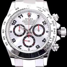 레플리카 [로렉스] 남성용 데이토나 116509-78599 크로노그래프 실버 다이얼 브레이슬릿 ETA 7750B오토매틱 무브먼트 ROL0105  