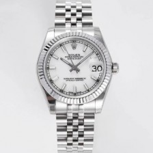 레플리카 [로렉스] 여성용 데이져스트 178274 플루티드 31mm 쥬빌레 오토매틱 2236타입 화이트 다이얼 rol5436  