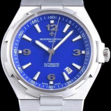레플리카 [바쉐론콘스탄틴] 남성용 오버시즈 데이트 P47040/000A-9008 최신 업그레이드 버전! 블루 다이얼 오토매틱 무브먼트 VAC0200  
