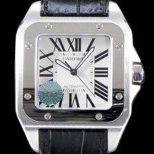 레플리카 [까르띠에] 남성용 904L 신형스틸-ETA 2892-2 UP!! 산토스 100 워치 W20073X8 라지 모델 크림빛 신형 다이얼 오토매틱 무브먼트 CAR4001  