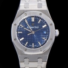 레플리카 [오데마피게] 여성용 로얄오크 점보 엑스트라씬 오토매틱 34미리 블루다이얼 AUD87429  