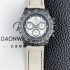레플리카 [로렉스]남성용 데이토나 DIW 포지드카본 커스텀 40미리 크로노그래프 오토매틱 Cal.4130 무브먼트 화이트 다이얼 rol5652  