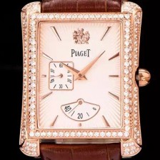 레플리카 [피아제] 남성용 엠페라도 로즈골드 33mm 시리즈 화이트다이얼 PIA4211  