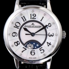 레플리카 [예거르꿀르뜨] 남성용 랑데부 나잇&데이 3468490 레이디 워치 문페이즈 자개 다이얼 오토매틱 무브먼트 JAG0420  