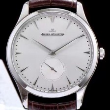 레플리카 [예거르꿀뜨르] 남성용 오리지날 심플워치! 1278420 마스터 울트라 씬 스몰 세컨드 실버 다이얼 Jag0098 오 JAG4201  