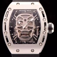 레플리카 [리차드밀레] 남성용 리차드밀레 RM052 뚜르비용 스컬 워치 스켈레톤&해골무늬 다이얼 오토매틱 무브먼트 RIC0401  