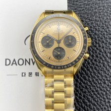 레플리카 [오메가] 남성용 스피드마스터 프로페셔널 310.60.42.50.99.002 문워치 42mm 18K 옐우골드 수동형 Cal.3861타입 샴페인 다이얼 omg0265  