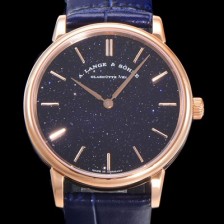 레플리카 [아랑게운트죄네] 남성용 색소니아 씬 211.033 랑게 39미리 18k 로즈골드 블랙 다이얼 오토매틱 무브먼트 LAN40884  