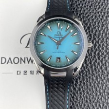 레플리카 [오메가] 남성용 씨마스터 220.32.41.21.03.001 아쿠아 테라 150M 마스터 41mm 크로노미터 오토매틱 Cal.8900타입 터쿼이즈 다이얼 omg0267  