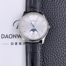 레플리카 [예거 르꿀르뜨]남성용 마스터 1368420 울트라 씬 문페이즈 39미리 오토매틱 실버다이얼 JAG91201  