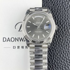 레플리카 [로렉스] 남성용 New 데이데이트 m228239-0060 40mm 오토매틱 Cal.3255타입 그레이 다이얼 rol5635  