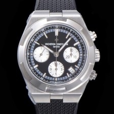 레플리카 [바쉐런콘스탄틴] 남성용 오버시즈 크로노그래프 42mm 오토매틱 5500S 러버우레탄줄 블랙다이얼 vac1215  