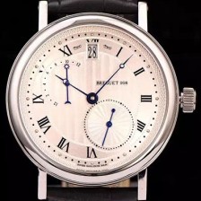 레플리카 [브레게] 남성용 오토매틱 998 시리즈 화이트다이얼 BRG4200  