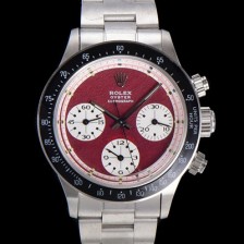 레플리카 [로렉스] 남성용 1965년 모델  클래식 코스모그래프 데이토나  Ref.6241 수동감기/기계식 37mm 스크류 다운 푸셔 메탈줄 브라운다이얼 rol1213  