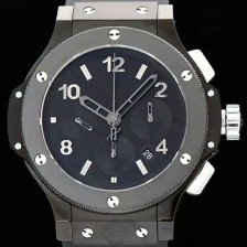 레플리카 [휴블렛] 남성용 빅뱅 블랙다이얼 세라믹 44mm HUB0440  