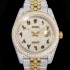 레플리카 [로렉스] 남성용 데이져스트 오토매틱 아시안 2824-2 타입  41mm 18K 옐루골드 904L 다이아몬드 메탈줄 보석다이얼  rol38542  