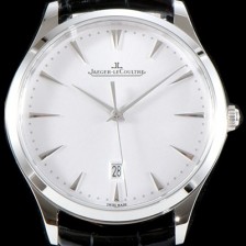 레플리카 [예거르꿀뜨르] 남성용 마스터 울트라 씬 데이트1288420 플래식한 40MM UP!! 실버 다이얼 오토매틱 무브먼트 JAG0400  