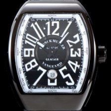 레플리카 [프랭크 뮬러] 남성용 마스터 컴플리케이션 V 45 SC DT YACHTING 5N 뱅가드 요팅!! PVD 코딩 블랙&화이트 다이얼 스위스 ETA 2824-A2오토매틱 FRA0413  