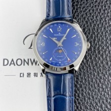레플리카 [예거르쿨트르]남성용 마스터 캘린더 문페이즈 39mm 오토매틱 cal.866타입 블루 다이얼 jag0432  