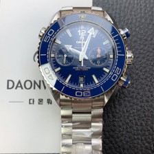 레플리카 [오메가] 남성용 씨마스터 신제품 215.30.46.51.03.001 플래닛 오션 600m 코액시얼 마스터 크로노미터 45.5mm 크로노그래프 오토매틱 Cal.9900 타입 블루 다이얼 omg0202  