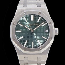레플리카 [오데마피게] 남성용 로얄오크 15510 오토매틱 Cal.4302타입 메탈줄 그린다이얼  aud9115  