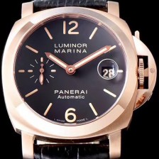 레플리카 [파네라이] 남성용 루미너 마리나 164 골드 에디션 블랙다이얼 PAN1211  