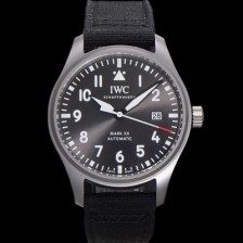 레플리카 [아이더블유씨] 남성용 파일럿 마크20 파트루이유 IW328209 오토매틱 9015 타입 40mm 티타늄소재 나토천/나일론 줄 그레이 다이얼 iwc4071  