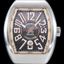 레플리카 [프랭크 뮬러] 남성용 마스터 컴플리케이션 V 45 SC DT YACHTING 5N 뱅가드 요팅!! 그레이&골드 다이얼 스위스 ETA 2824-A2오토매틱 FRA0451  