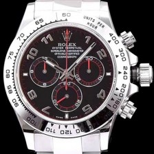 레플리카 [로렉스] 남성용 데이토나 블랙 다이얼 오토매틱 무브먼트 ROL0131  